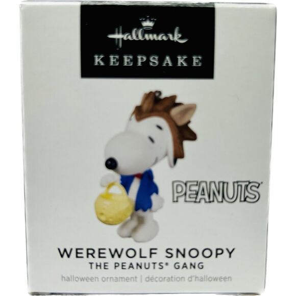 Hallmark WEREWOLF SNOOPY Halloween Miniature Keepsake‎ Ornament 2022 Peanuts - Picture 3 of 7